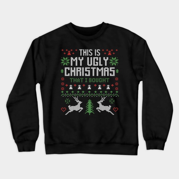 This Is My Ugly Christmas Crewneck Sweatshirt by Merchsides